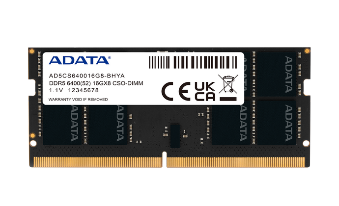 威剛工業(yè)級DDR5 CSODIMM內(nèi)存